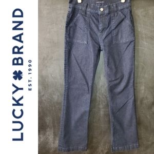Lucky Brand Dark Wash Jeans with Flare Leg